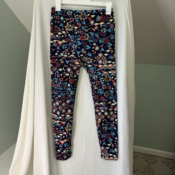 LulaRoe Floral Patterned Womens Leggings one size - Picture 2 of 7